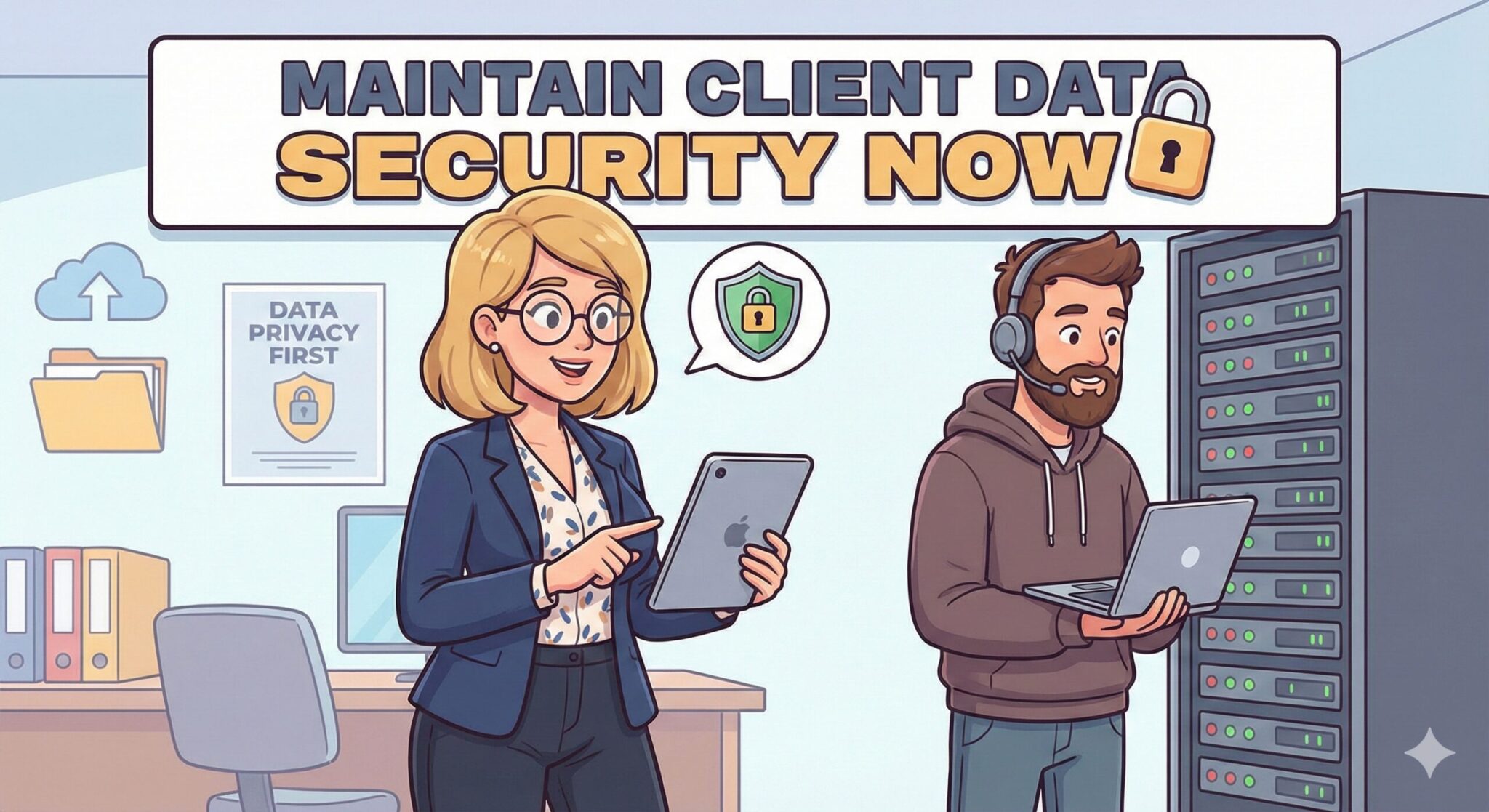 Maintain Client Data Security Now