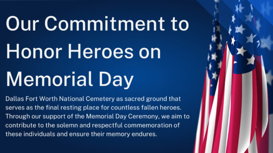 A Proud Step Forward: Our Commitment to Honor Heroes on Memorial Day
