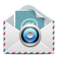 envelope with a security lock